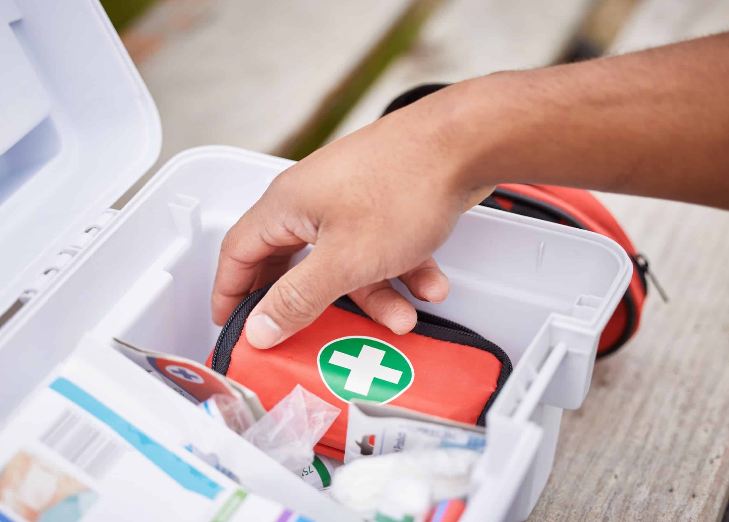 Erste Hilfe Kit Verbandkasten Notfallausrüstung