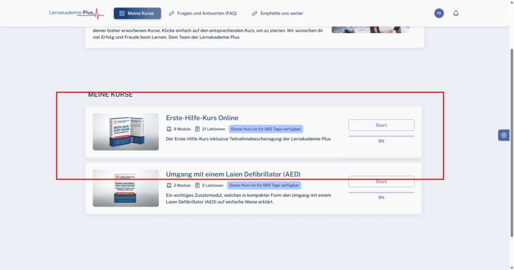 Login zum Mitgliederbereich